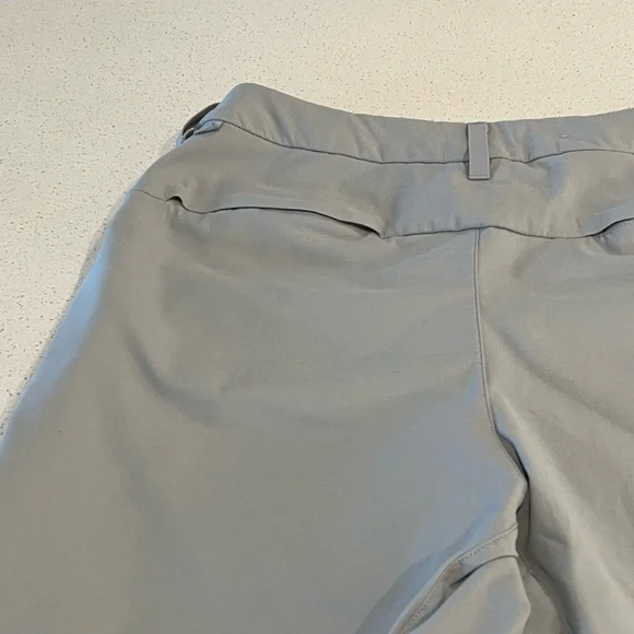 Lululemon khaki and grey dress pants. Waist 30.Length 32. Lot of 2.